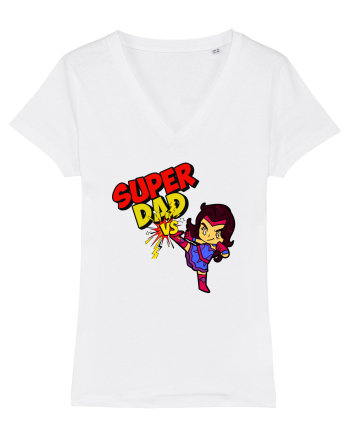Super Dad  White