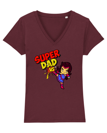 Super Dad  Burgundy