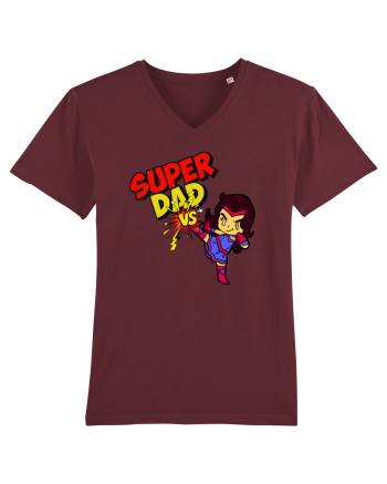 Super Dad  Burgundy