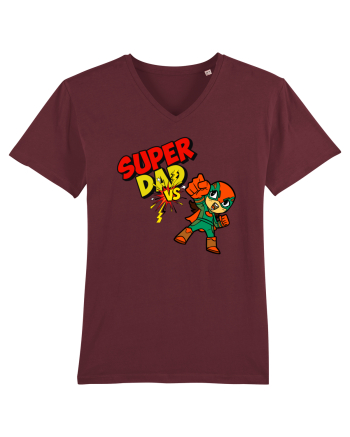Super Dad  Burgundy