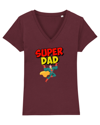 Super Dad  Burgundy