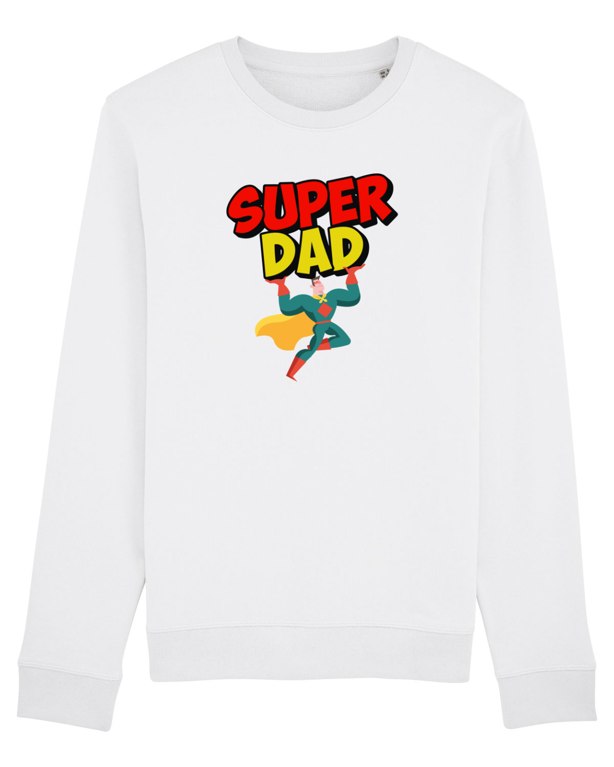 Bluză mânecă lungă Unisex Rise White