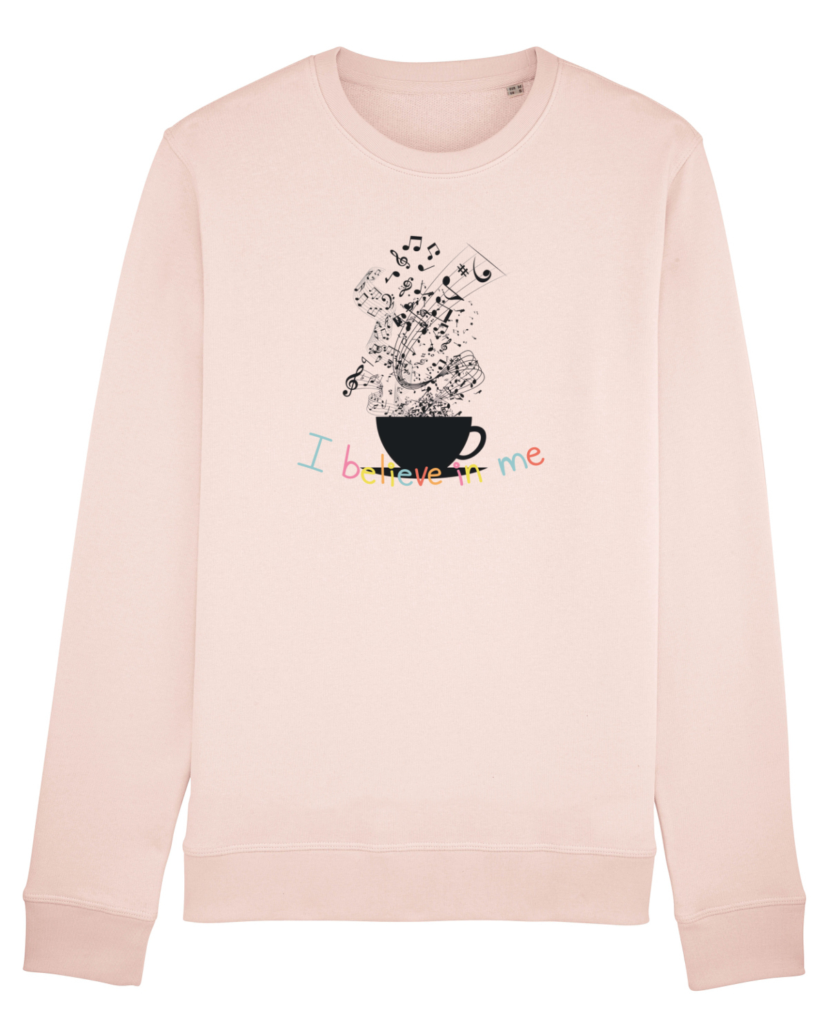 Bluză mânecă lungă Unisex Rise Candy Pink