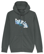 Fall in love Hanorac cu fermoar Unisex Connector