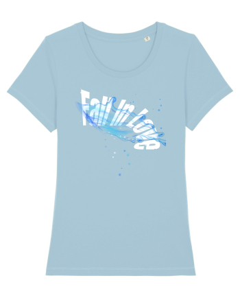 Fall in love Sky Blue