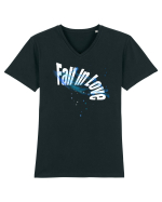Fall in love Tricou mânecă scurtă guler V Bărbat Presenter