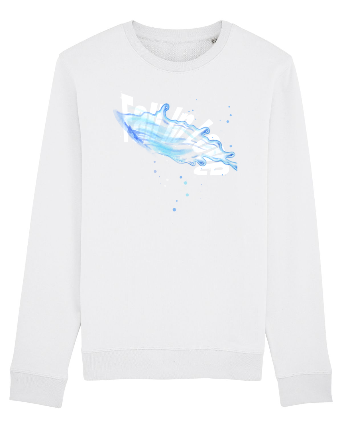 Bluză mânecă lungă Unisex Rise White