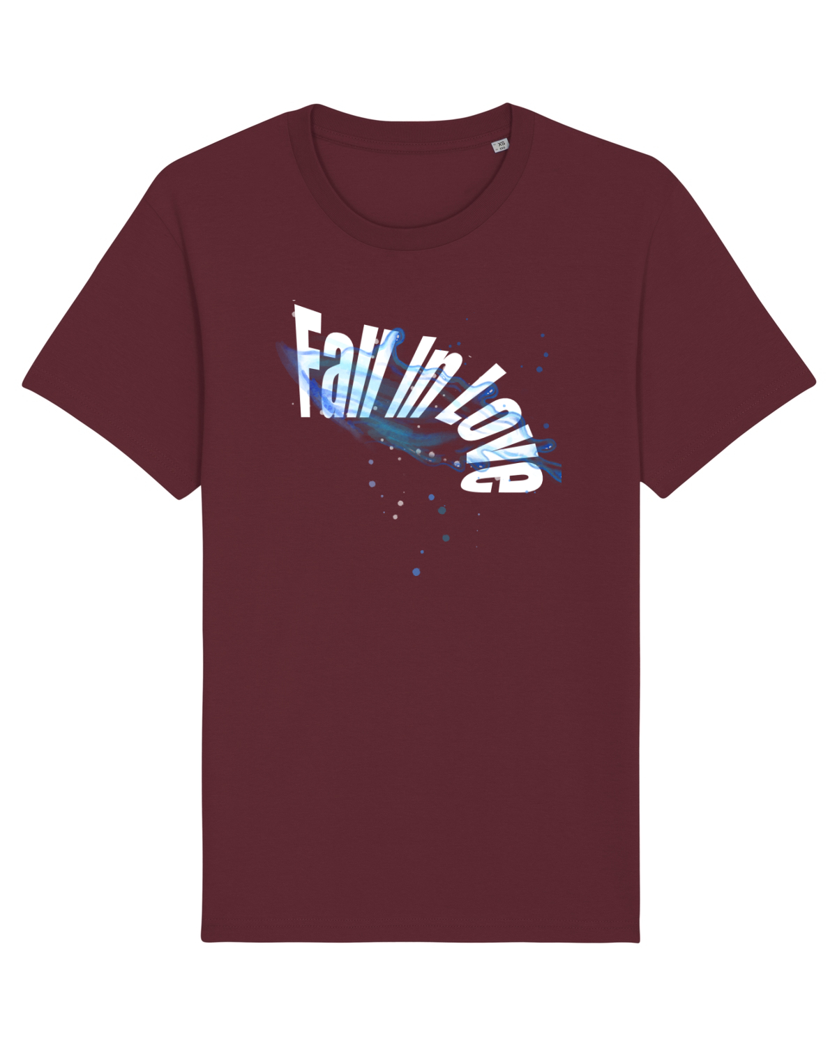 Tricou mânecă scurtă Unisex Rocker Burgundy