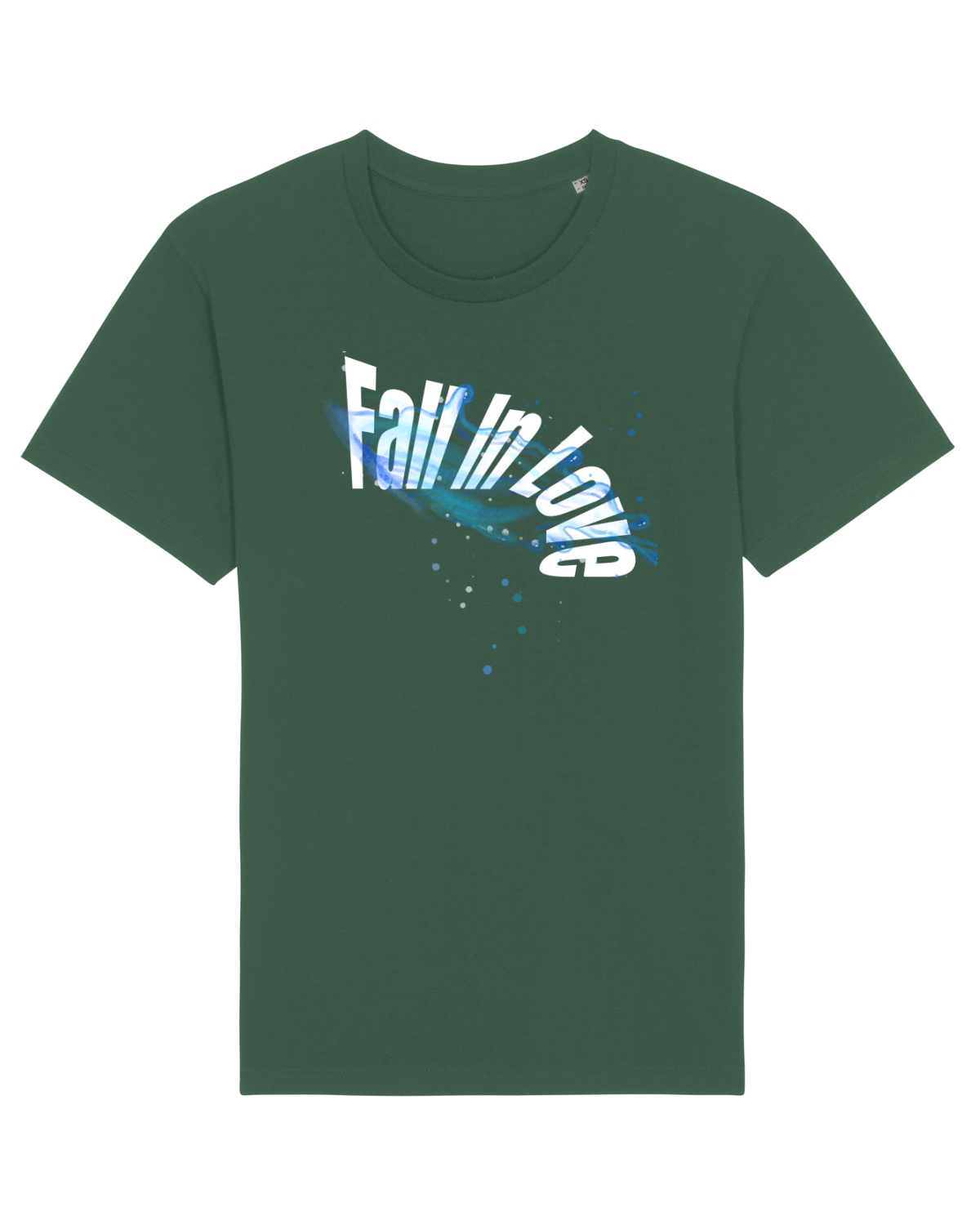 Tricou mânecă scurtă Unisex Rocker Bottle Green