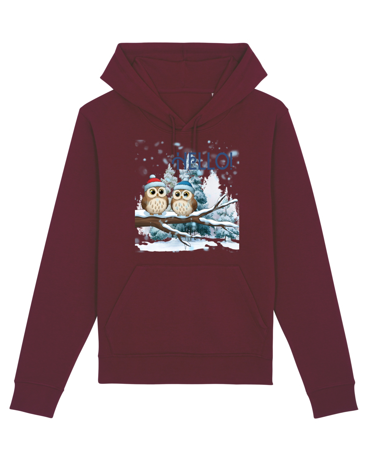 Hanorac Unisex Drummer Burgundy