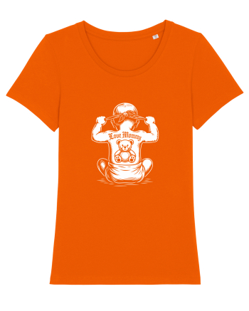 Love Mommy Bright Orange