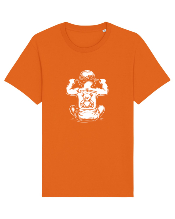 Love Mommy Bright Orange