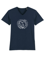 Hooligans Vintage Tricou mânecă scurtă guler V Bărbat Presenter