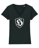 Hooligans Sign Tricou mânecă scurtă guler V Damă Evoker