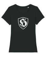 Hooligans Sign Tricou mânecă scurtă guler larg fitted Damă Expresser