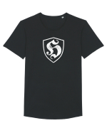 Hooligans Sign Tricou mânecă scurtă guler larg Bărbat Skater