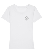 Ultras Hools Logo Tricou mânecă scurtă guler larg fitted Damă Expresser