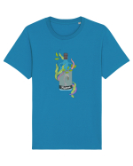 Sirenă și rom Tricou mânecă scurtă Unisex Rocker
