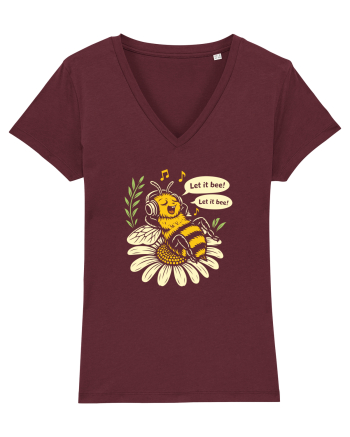 Let It Bee – Vibrații pe Frecvență Naturală Burgundy