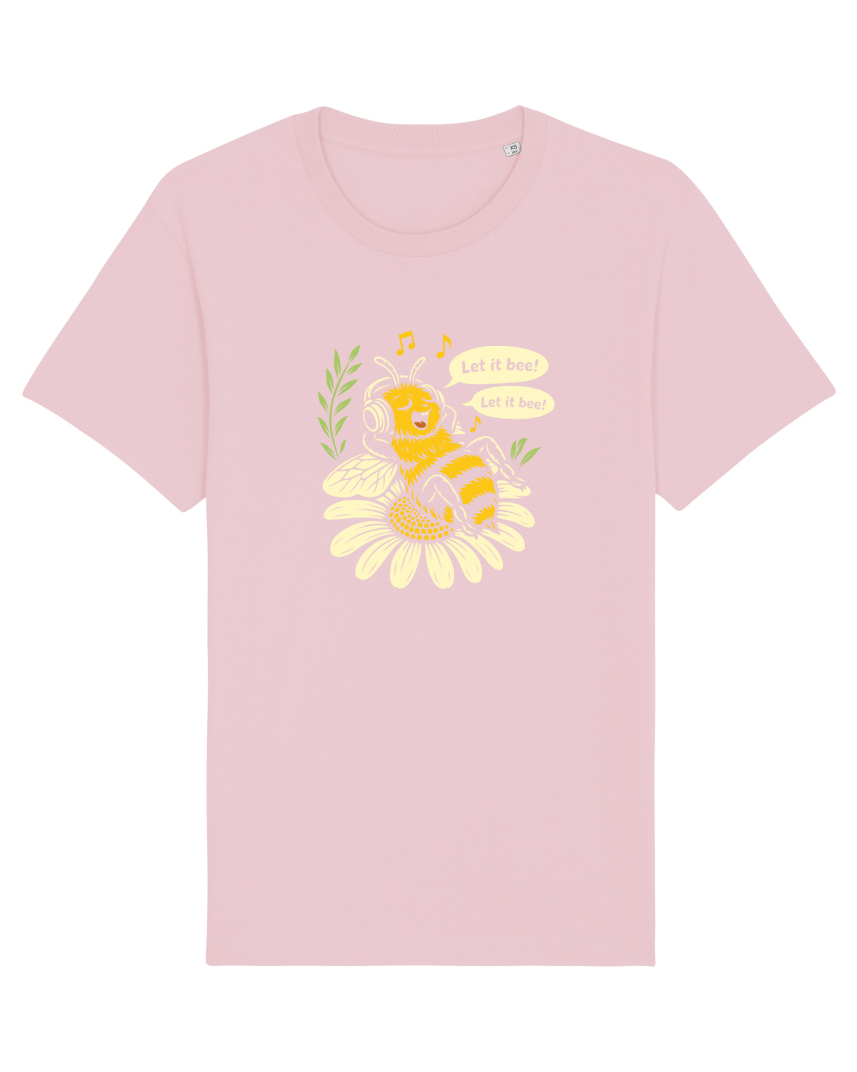 Tricou mânecă scurtă Unisex Rocker Cotton Pink
