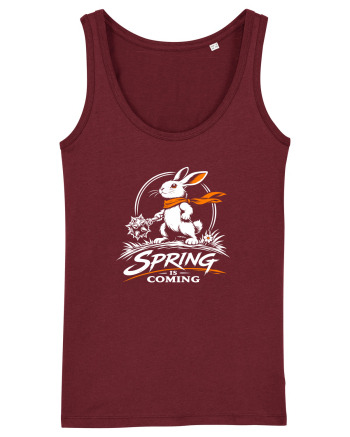 Spring Is Coming – Iepuraș cu Atitudine Burgundy