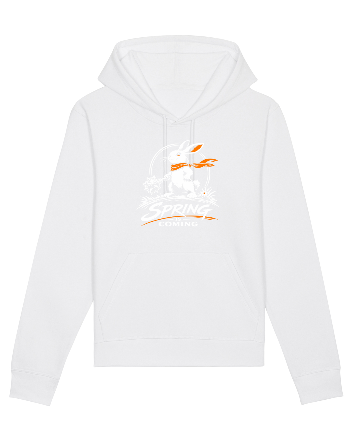 Hanorac Unisex Drummer White
