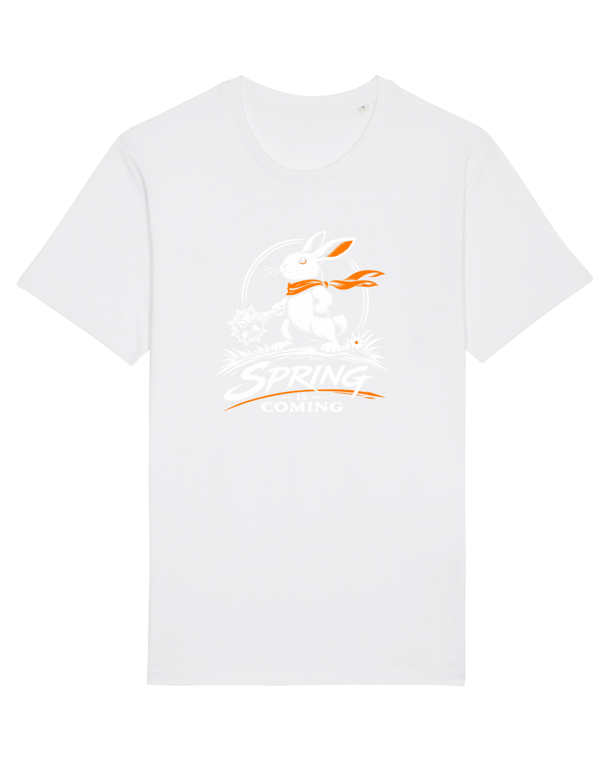 Tricou mânecă scurtă Unisex Rocker White
