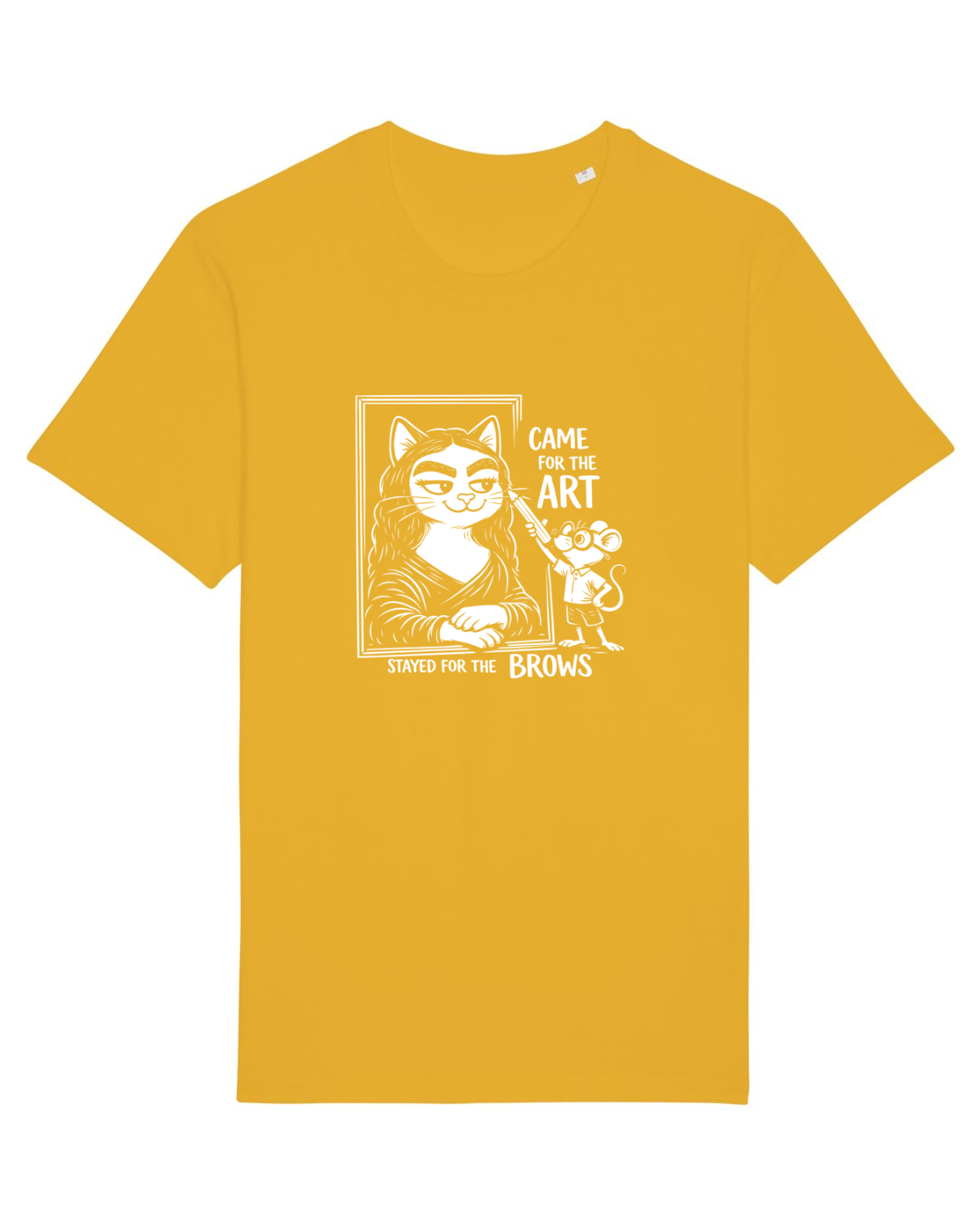 Tricou mânecă scurtă Unisex Rocker Spectra Yellow