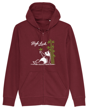 High Luck – Lucky Panda Burgundy