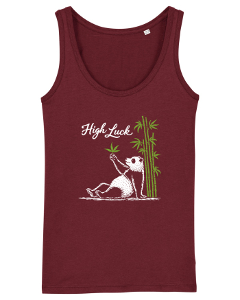 High Luck – Lucky Panda Burgundy