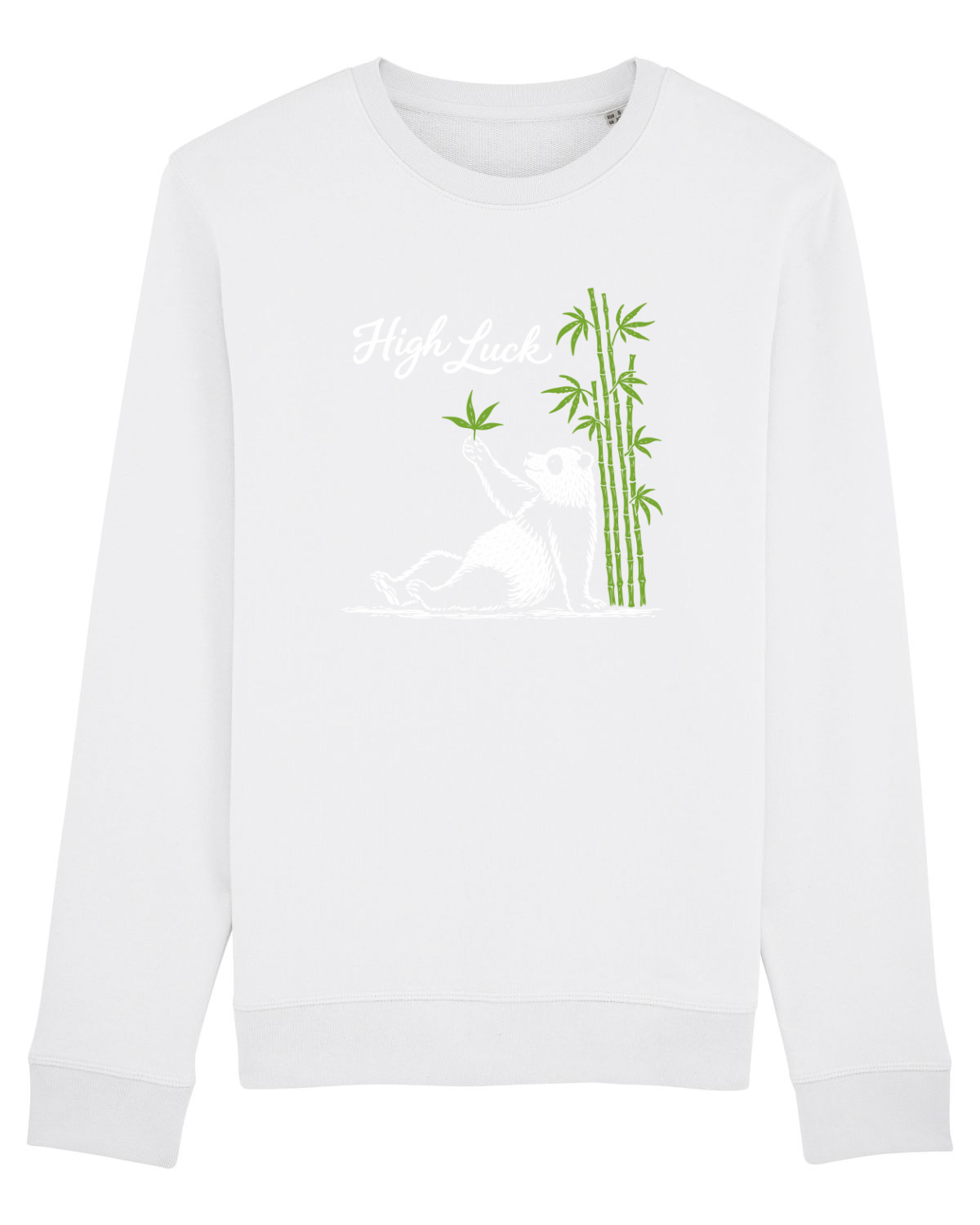 Bluză mânecă lungă Unisex Rise White