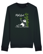 High Luck – Lucky Panda Bluză mânecă lungă Unisex Rise