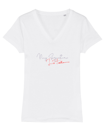 My Signature -Dr. Fashion  White