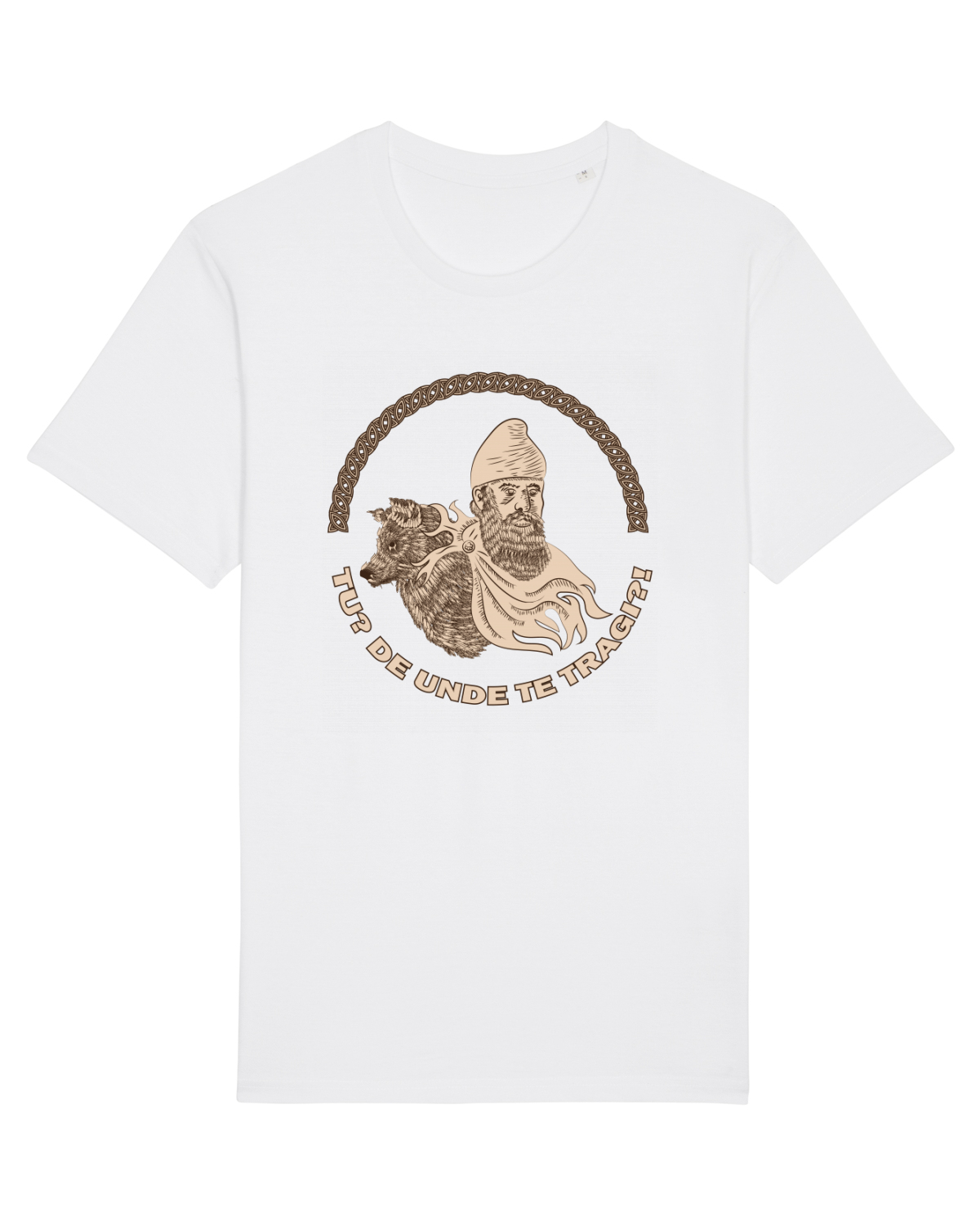 Tricou mânecă scurtă Unisex Rocker White