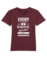 Povestea favorită Tricou mânecă scurtă guler V Bărbat Presenter