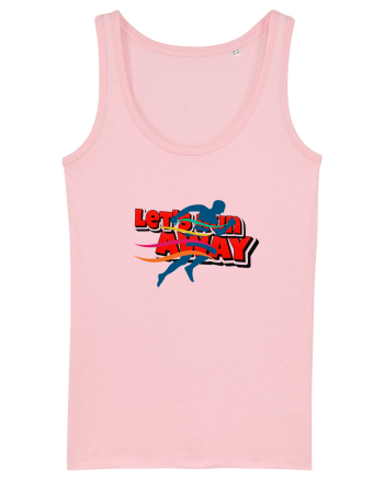 Let's run away Cotton Pink