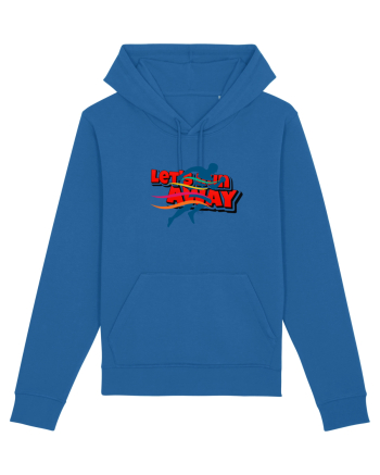 Let's run away Royal Blue