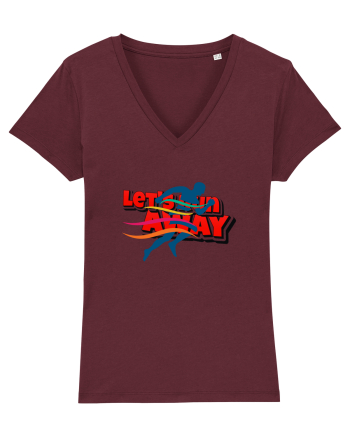 Let's run away Burgundy