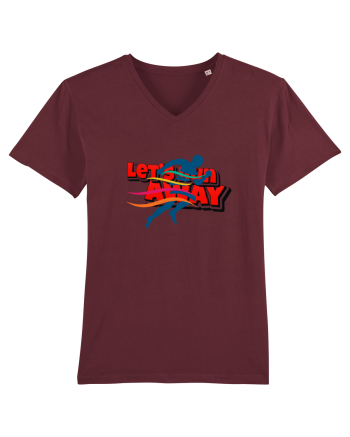 Let's run away Burgundy