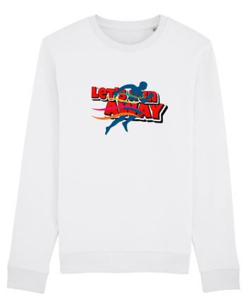 Let's run away White