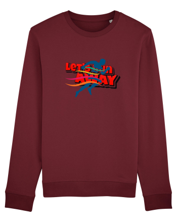 Let's run away Burgundy