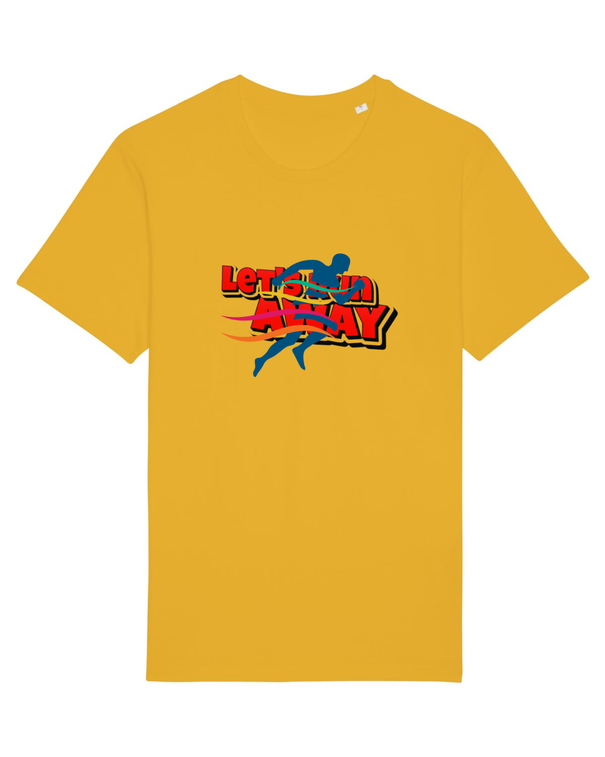 Tricou mânecă scurtă Unisex Rocker Spectra Yellow