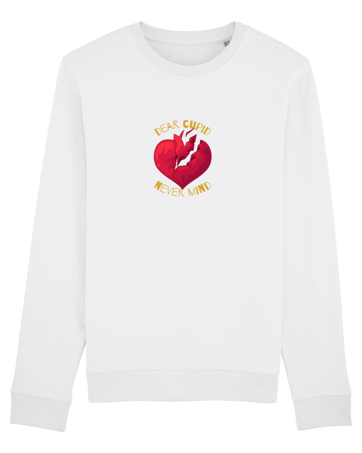Bluză mânecă lungă Unisex Rise White
