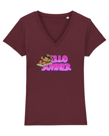 Hello summer Burgundy