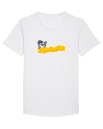 Summer  Tricou mânecă scurtă guler larg Bărbat Skater