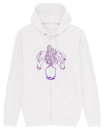Magic hands - aesthetic Hanorac cu fermoar Unisex Connector