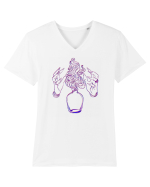Magic hands - aesthetic Tricou mânecă scurtă guler V Bărbat Presenter