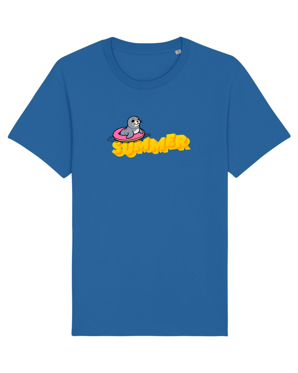 Tricou mânecă scurtă Unisex Rocker Royal Blue
