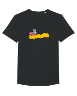 Summer  Tricou mânecă scurtă guler larg Bărbat Skater