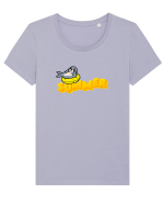 Summer  Tricou mânecă scurtă guler larg fitted Damă Expresser